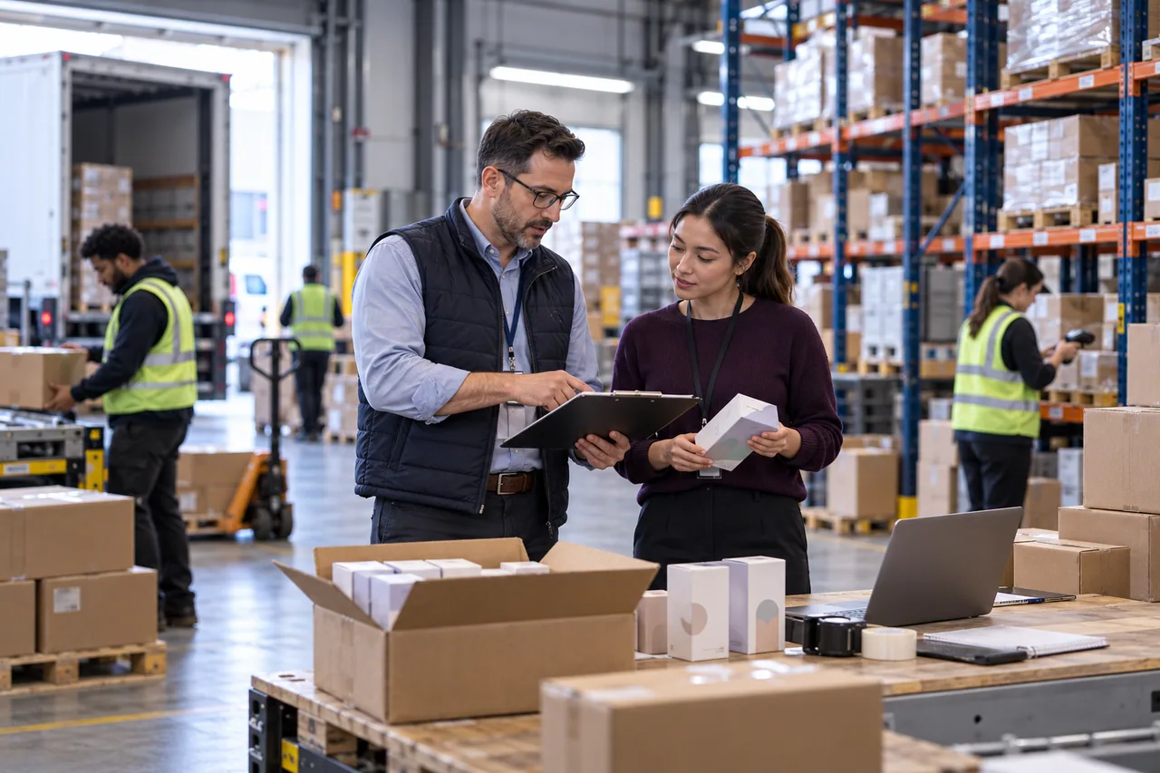 Commercial counterparts discussing a supplier relationship.